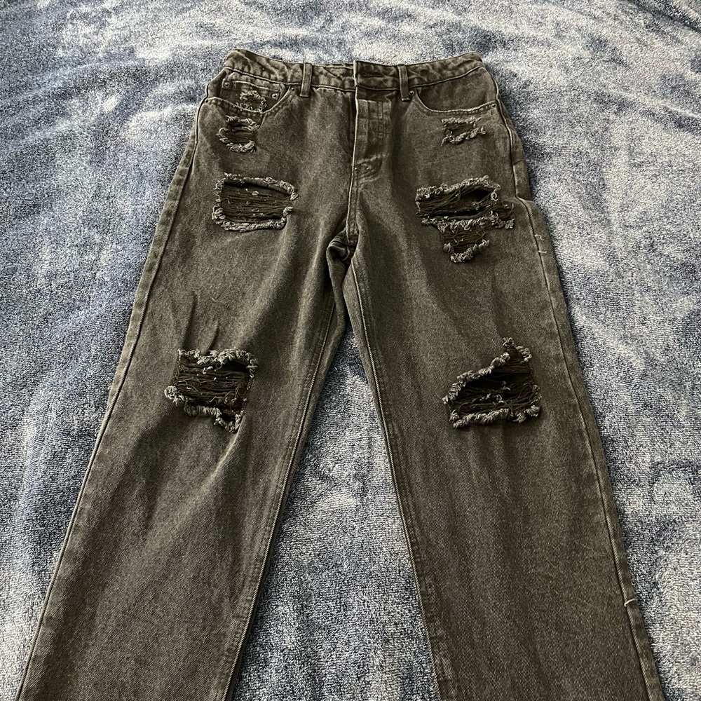 Black Ripped Jeans